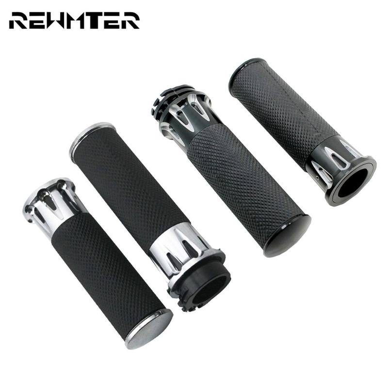 Motorcycle CNC Aluminum Hand Grips 1'' 25mm Handlebar Grip Black/Chrome For Dyna Sportster XL 1200 883 Touring Softail
Motorcycle CNC Aluminum Hand Grips 1'' 25mm Handlebar Grip Black/Chrome For Dyna Sportster XL 1200 883 Touring Softail