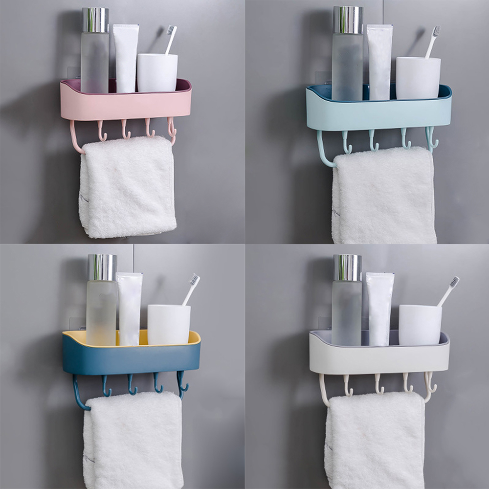Hot Sale Shampoo Shower Gel Mugs Bathroom Shelves Multi-function Wall Shelf Kitchen Storage Rack Holder Stand 2019 Free Punch
Hot Sale Shampoo Shower Gel Mugs Bathroom Shelves Multi-function Wall Shelf Kitchen Storage Rack Holder Stand 2019 Free Punch
