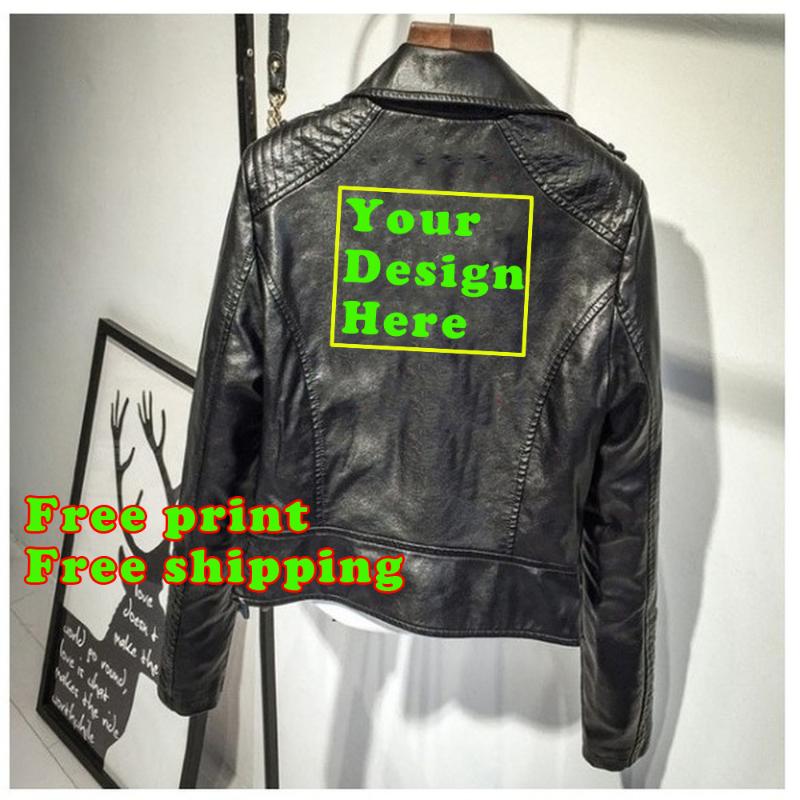 Customize Pu leather Jacket Custom Personalized Jacket For Women Free Shipping Customized Print Your design Leather, Black
Customize Pu leather Jacket Custom Personalized Jacket For Women Free Shipping Customized Print Your design Leather, Black
