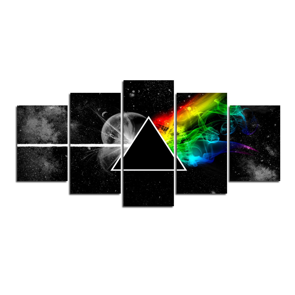 Music Art Painting Canvas Print 5 Piece Picture Modern Bedroom Home Living Room Wall Decoration No Frame