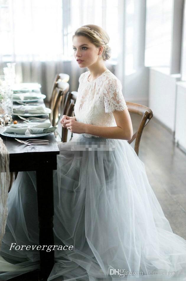 2019 Cheap Country Style Bohemian Bridesmaid Dress Vintage Top Lace Garden Wedding Party Guest Maid of Honor Gown Plus Size Custom Made