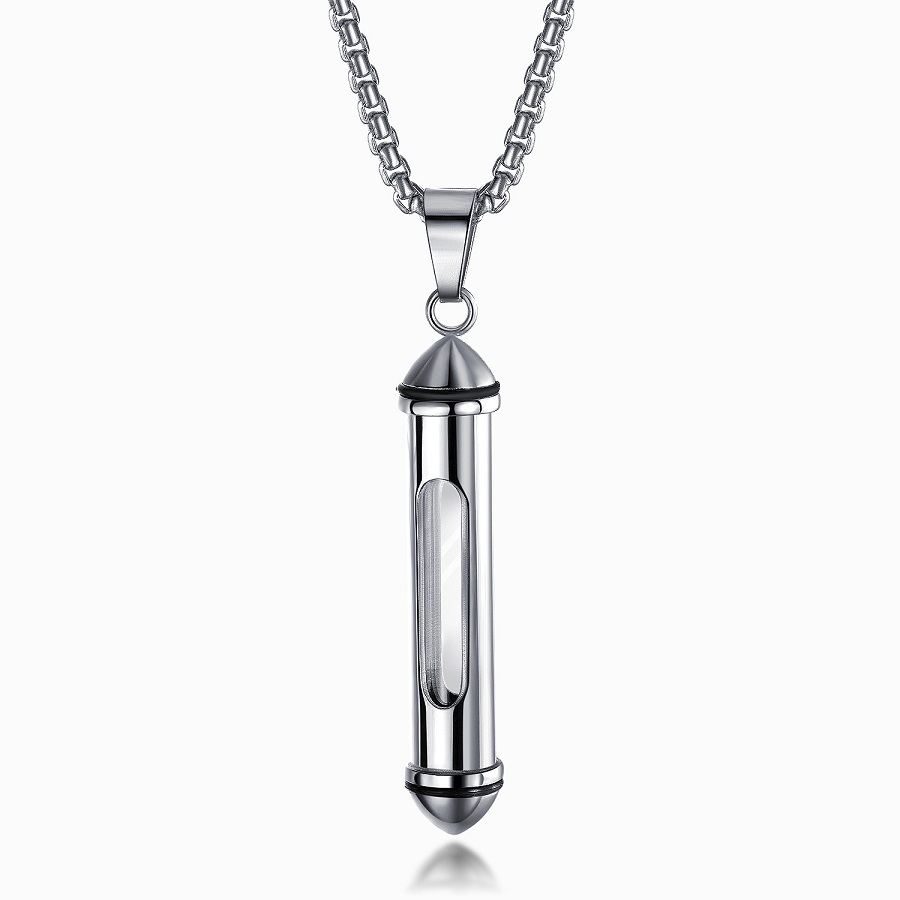 Fashion Stainless Steel Jewelry Men Women Essential Oil Diffuser Pendant Necklace Cylinder 18k Gold Plated Chain Designer Hip Hop Necklaces For Mens
Fashion Stainless Steel Jewelry Men Women Essential Oil Diffuser Pendant Necklace Cylinder 18k Gold Plated Chain Designer Hip Hop Necklaces For Mens