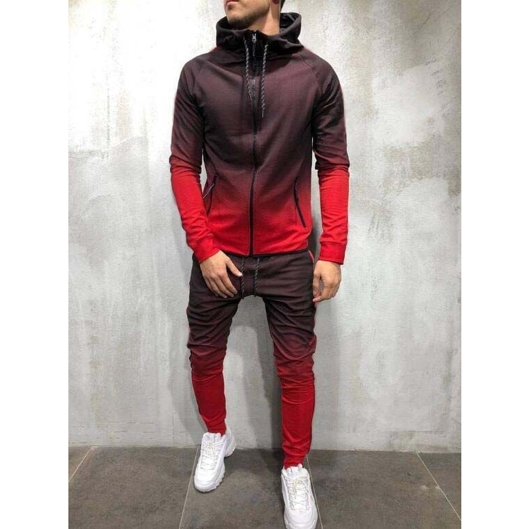 Men's fitness and running sportswear 2020 zipper sportswear hoodie jacket western pants suit, Beige
Men's fitness and running sportswear 2020 zipper sportswear hoodie jacket western pants suit, Beige