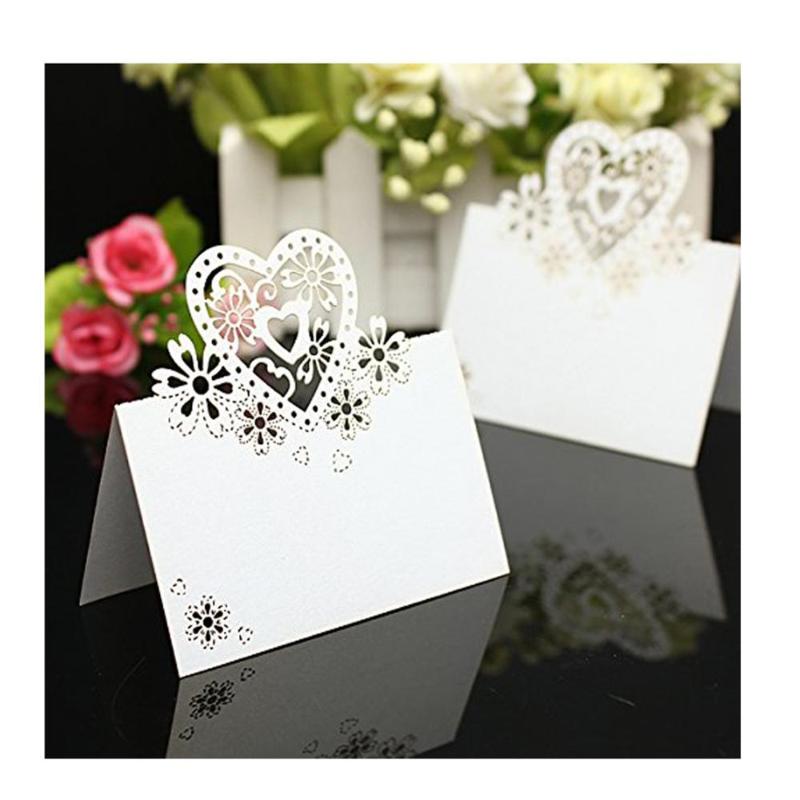 50 Pcs/set Number Name Seat Card Vintage Table heart Reception Table Wedding Birthday Laser Cut Heart Place Cards Party Decor
50 Pcs/set Number Name Seat Card Vintage Table heart Reception Table Wedding Birthday Laser Cut Heart Place Cards Party Decor