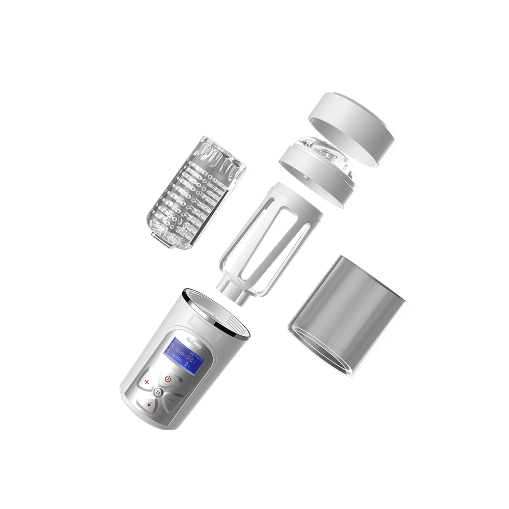 Realistic Soft Vagina Aircraft Cup Auto Suck Vibrating Masturbator Cup Rotating Sucking Pump Masturbation Device Male Sex Toys C19012201