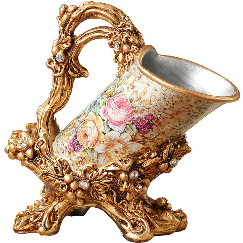 Retro Creative Europe Style Flower Wine Bottle Rack Holder Gold Resin Wine Stand Accessories Living Room Home Bar
Retro Creative Europe Style Flower Wine Bottle Rack Holder Gold Resin Wine Stand Accessories Living Room Home Bar