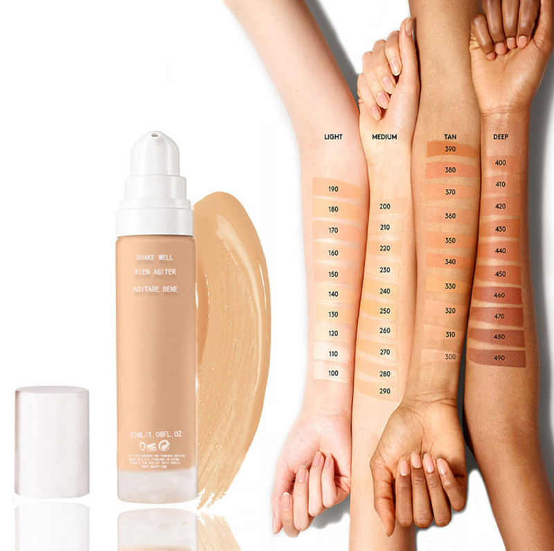 FT Beauty Cosmetics Makeup Liquid Foundation 32ml Fond DeTeint Coutour Concealer base de maquillaje Easy to Wear, As picture
FT Beauty Cosmetics Makeup Liquid Foundation 32ml Fond DeTeint Coutour Concealer base de maquillaje Easy to Wear, As picture