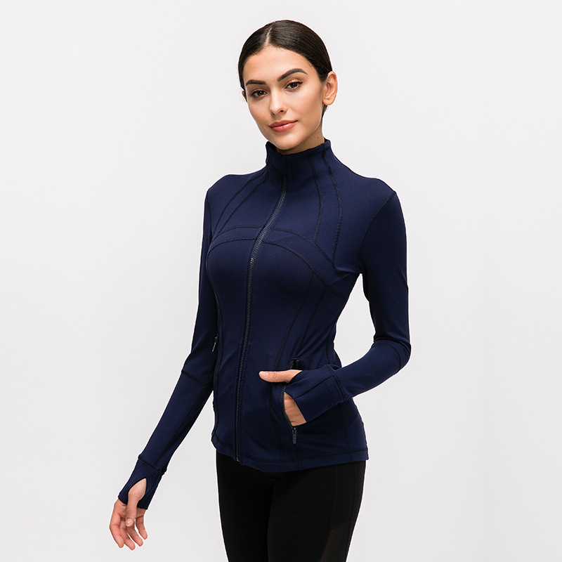 LU-78 Women's Yga Slim Seamless Running Jacket Gym Long sleeves Fitness Workout Quick Dry Elastic Zippered Outdoor Sports Jacket, Sea moon rock
LU-78 Women's Yga Slim Seamless Running Jacket Gym Long sleeves Fitness Workout Quick Dry Elastic Zippered Outdoor Sports Jacket, Sea moon rock