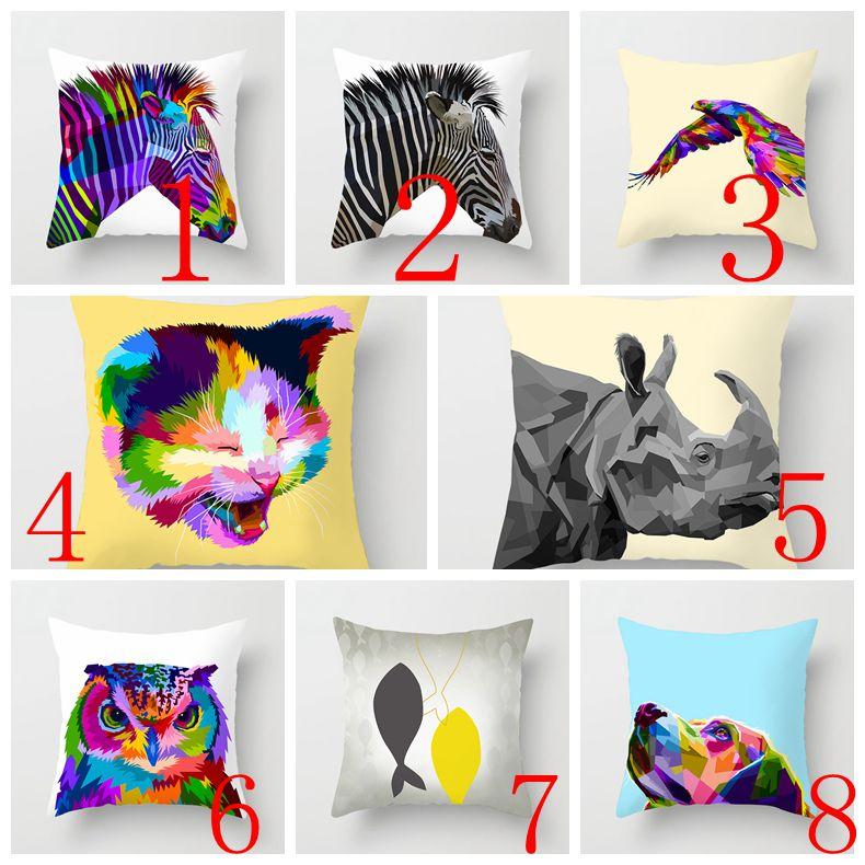 45x45cm Nordic Wind Animal Square Peach Skin Pillowcase Decorative Pillow Cushion Waist Pillow Cover Decorative Pillows Cover
45x45cm Nordic Wind Animal Square Peach Skin Pillowcase Decorative Pillow Cushion Waist Pillow Cover Decorative Pillows Cover