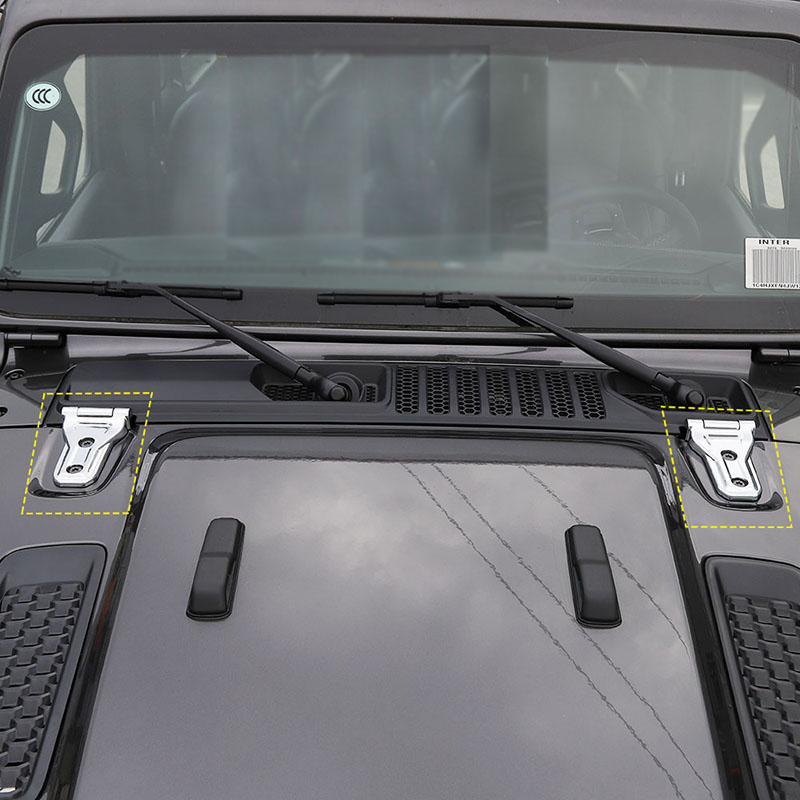 ABS Car Door Hinge Decoraion Trim For Jeep Wrangler JL 2018 Factory Outlet Auto Exterior Accessories