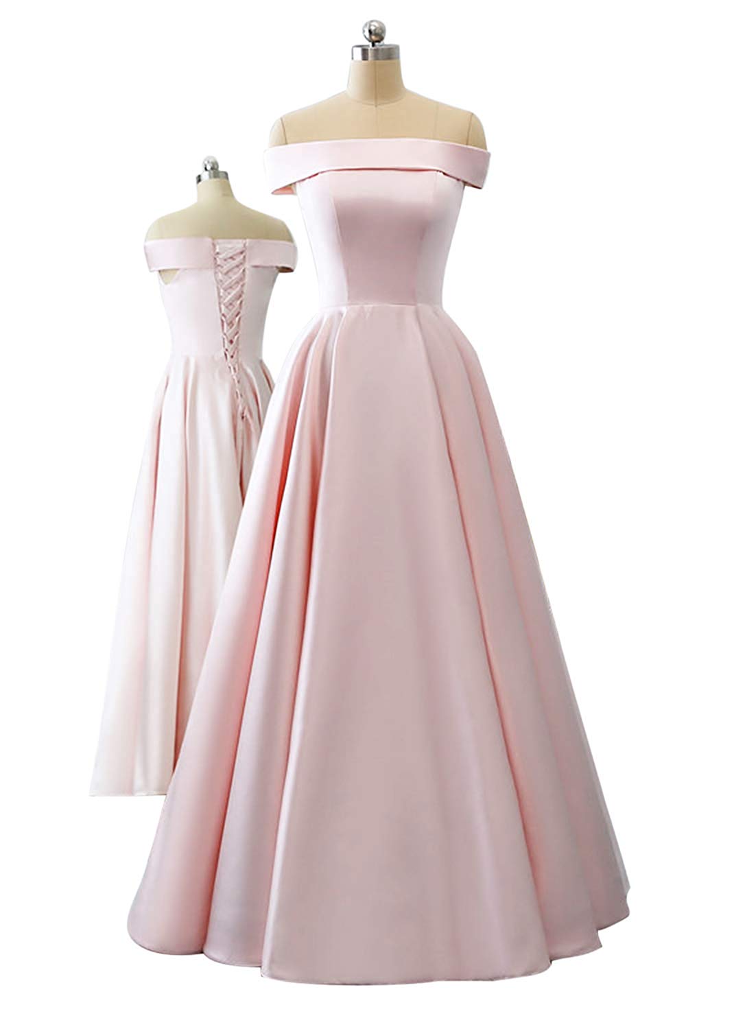 2019 Prom Dresses off the Shoulder Evening Dresses Satin Party Dress A-Line Long Bridesmaid Wear Party Gown QC1345, Yellow
2019 Prom Dresses off the Shoulder Evening Dresses Satin Party Dress A-Line Long Bridesmaid Wear Party Gown QC1345, Yellow