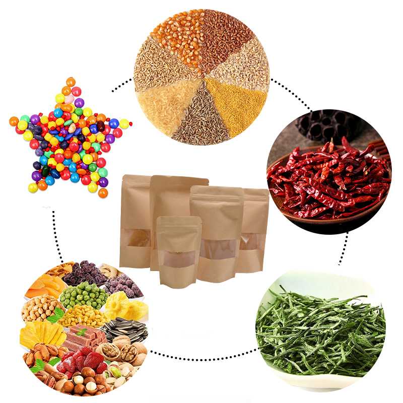 10pcs Brown Kraft Paper Stand Up Gift Candy Bag Wedding Packaging Bag Dried Fruit Packaging Pouches Zipper Self Sealing
10pcs Brown Kraft Paper Stand Up Gift Candy Bag Wedding Packaging Bag Dried Fruit Packaging Pouches Zipper Self Sealing