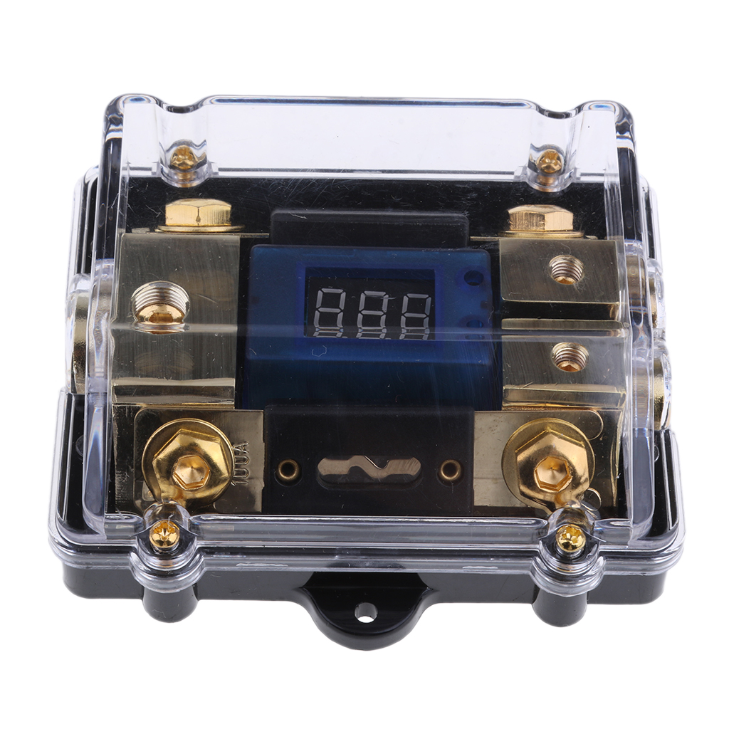 1 Piece 100A 2 Way Car Audio Digital Fuse Power Block Speaker Distribution Holder Gold Plate Easy Use
1 Piece 100A 2 Way Car Audio Digital Fuse Power Block Speaker Distribution Holder Gold Plate Easy Use