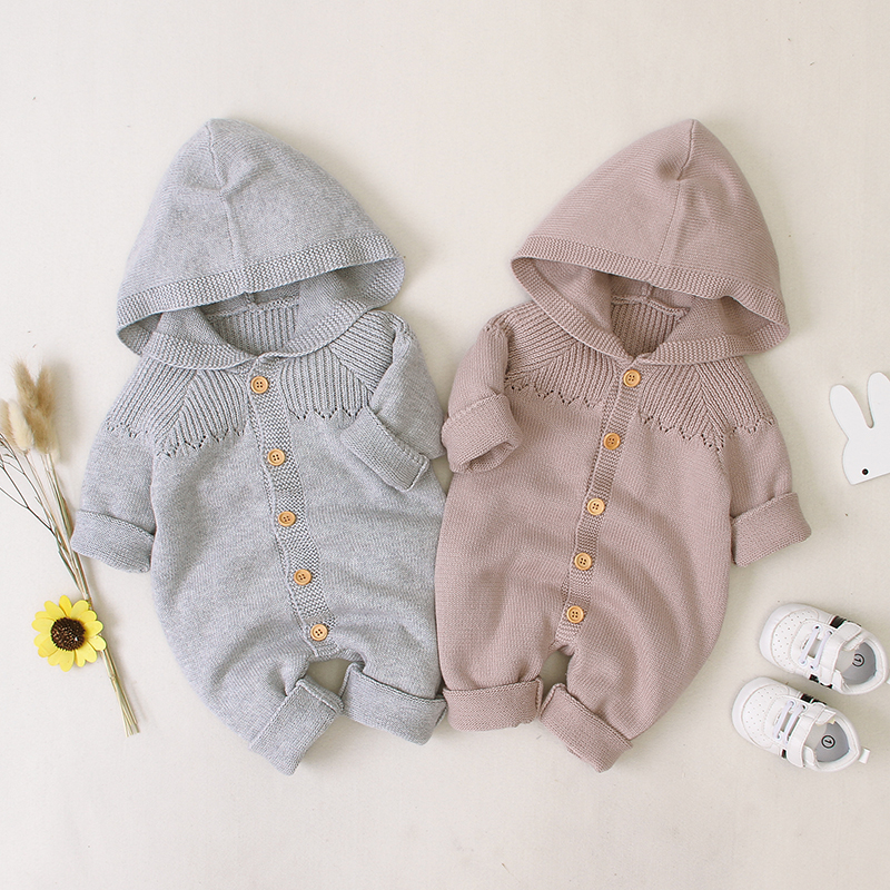 Baby Knitted Romper Autumn Winter Baby Clothes Hooded Infant Jackets Girl Boy Warm Coat Kids Baby Outfits Clothes, Gray
Baby Knitted Romper Autumn Winter Baby Clothes Hooded Infant Jackets Girl Boy Warm Coat Kids Baby Outfits Clothes, Gray
