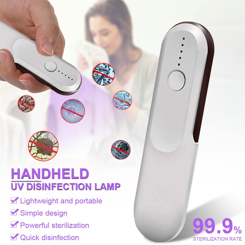 Portable Handheld UVC 270nm Ultraviolet Germicidal Lamp Handheld Disinfection Lamp With Gravity Sensor UV Germicidal Lamp Cup