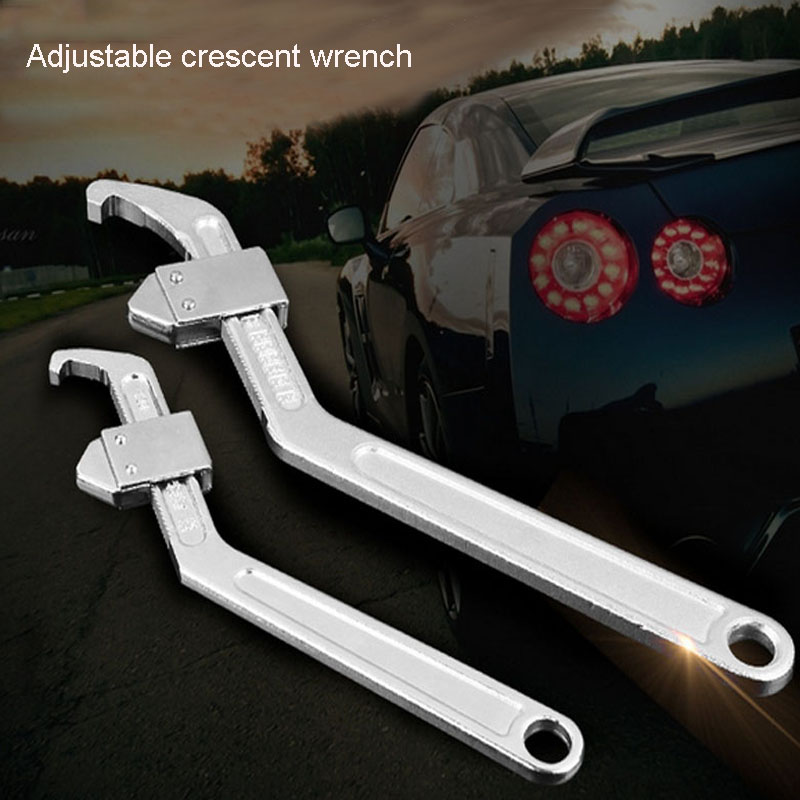 Side hole hook Hook Wrench Adjustable Wrench Square Pin Head Universal Round nut 35-165mm Spanner Hand Tool Multi Tools
Side hole hook Hook Wrench Adjustable Wrench Square Pin Head Universal Round nut 35-165mm Spanner Hand Tool Multi Tools
