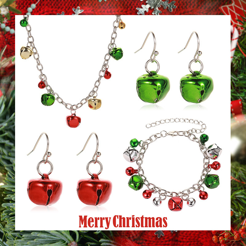 Necklace Christmas Series Necklaces Women Chain Ladies Bell Pendant Fun Girls Jewelry Colorful Trendy Accessories Set Halskette
Necklace Christmas Series Necklaces Women Chain Ladies Bell Pendant Fun Girls Jewelry Colorful Trendy Accessories Set Halskette