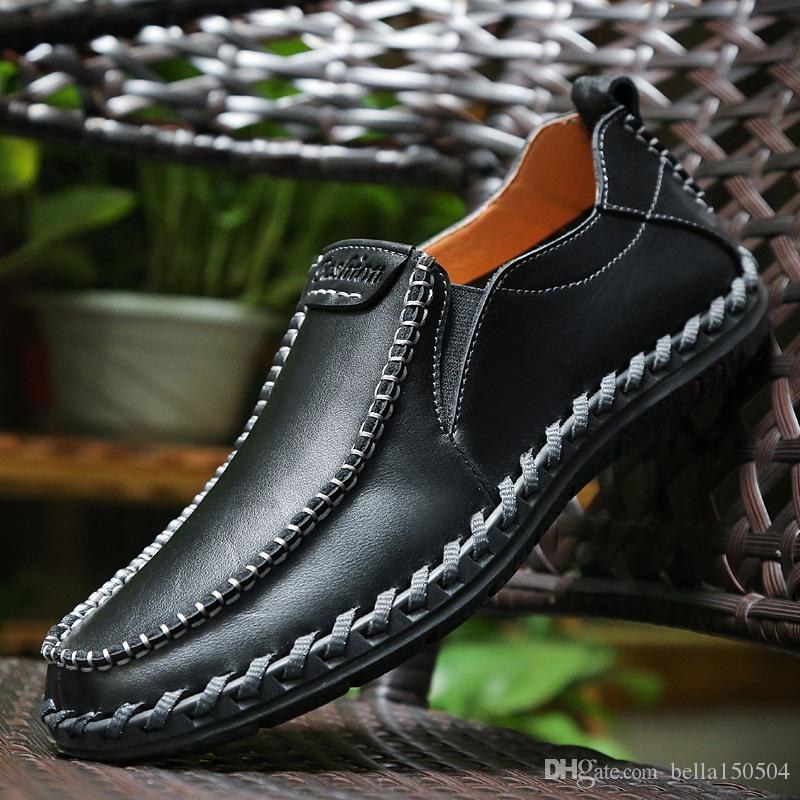 genuine leather male shoes suede loafer big size official shoes gentle mens travel walk shoe casual comfort breath shoes for Men, Brown
genuine leather male shoes suede loafer big size official shoes gentle mens travel walk shoe casual comfort breath shoes for Men, Brown