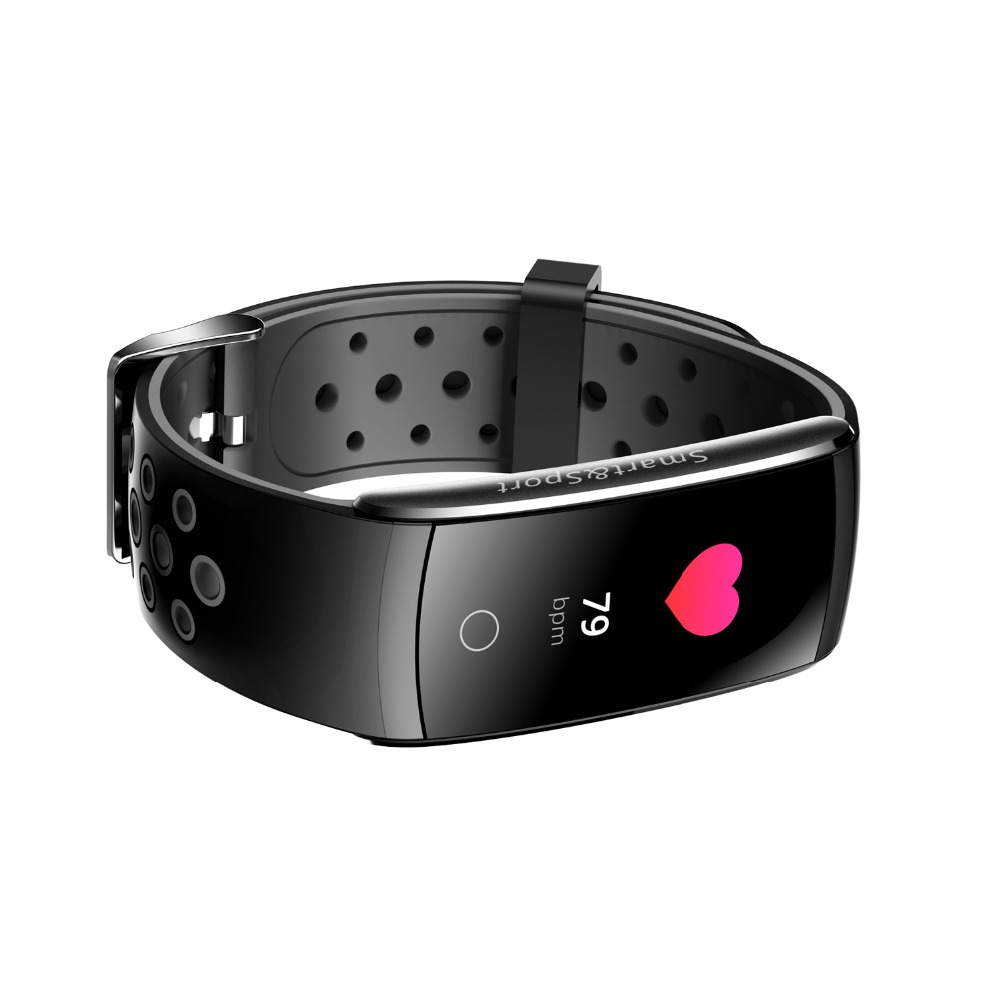 Q8S Smart Bracelet Heart Rate Monitor Pressure Blood Oxygen Tracker Smart Watch Sports Tracker Waterproof Wristwatch For iPhone iOS Android