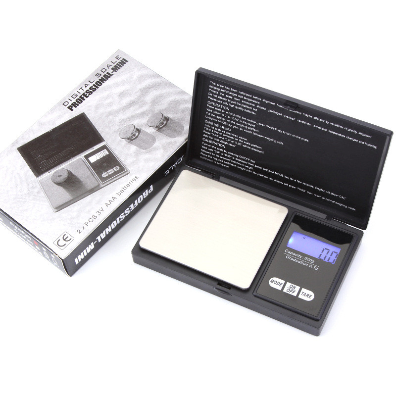 Pocket Digital Precision Scales for Gold Jewelry Scale Balance Electronic Stainless Steel Weight Scales
