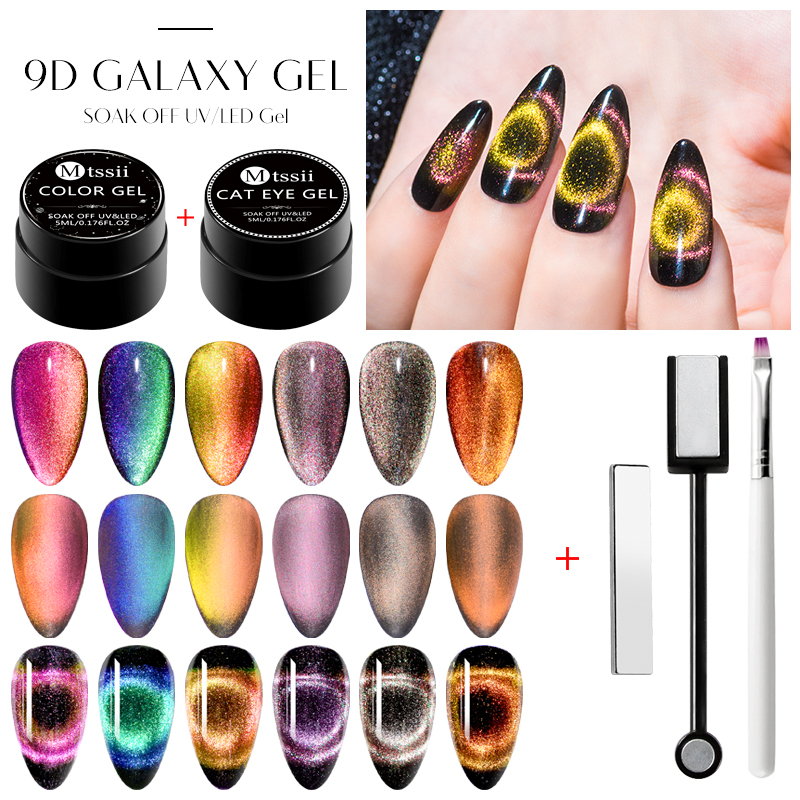 Mtssii 9D Chameleon Magnetic Cat Eye Nail Gel Polish Galaxy Cat Eye Nail Gel Auroras UV Polish Soak Off Art, Ps00426z202
Mtssii 9D Chameleon Magnetic Cat Eye Nail Gel Polish Galaxy Cat Eye Nail Gel Auroras UV Polish Soak Off Art, Ps00426z202