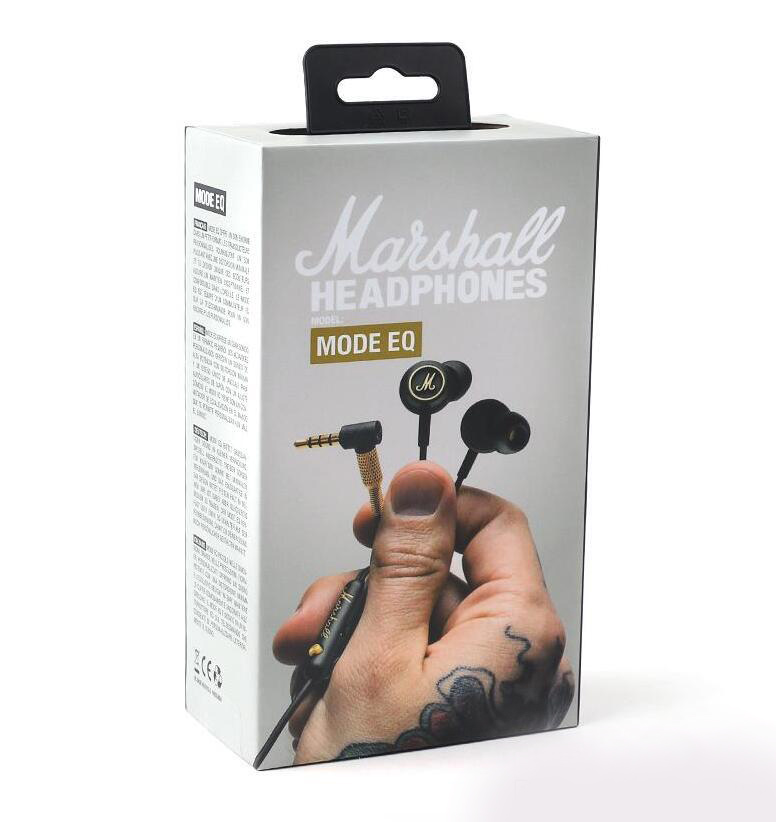 Mode EQ in-Ear Headphones with mic HiFi ear buds headphones universal for mobile phones Free shipping