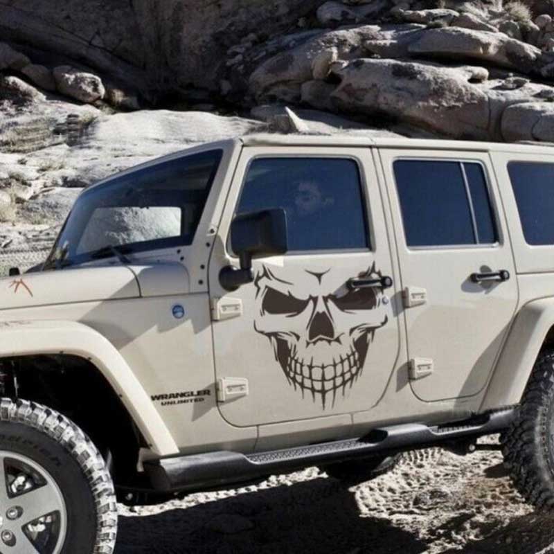2PCS/Set Car Cover Decals Skull Head Door Personality Domineering Off-road Modified Stickers for Jeep JEEP Wrangler
2PCS/Set Car Cover Decals Skull Head Door Personality Domineering Off-road Modified Stickers for Jeep JEEP Wrangler