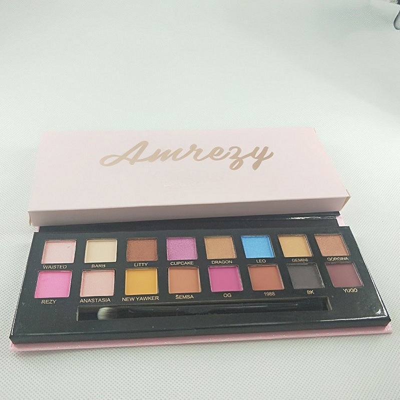 Factory Direct New Makeup Eyes Hot Brand Amrezy Eyeshadow Palette 16 Colors Shimmer Matte Eye Shadow!, Multi 
Factory Direct New Makeup Eyes Hot Brand Amrezy Eyeshadow Palette 16 Colors Shimmer Matte Eye Shadow!, Multi