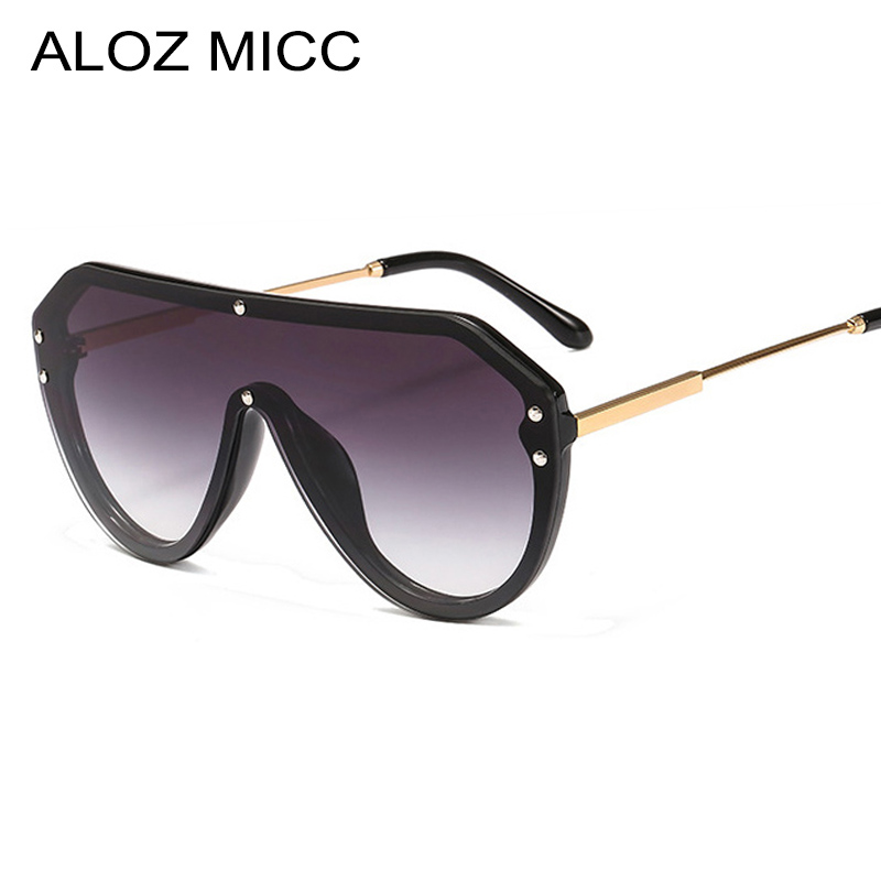 ALOZ MICC Fashion Rimless Sunglasses Men Oversize One-piece Watermark Sunglasses Women Metal Frame Gradient Goggle UV400 A665
ALOZ MICC Fashion Rimless Sunglasses Men Oversize One-piece Watermark Sunglasses Women Metal Frame Gradient Goggle UV400 A665