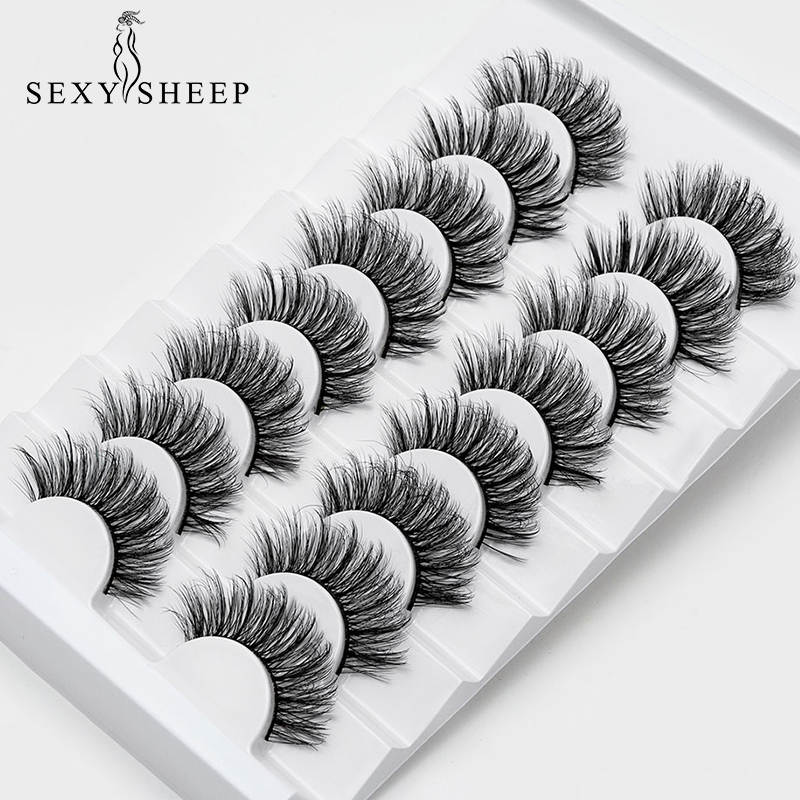 New 8 pairs natural false eyelashes fake lashes long makeup 3d mink lashes eyelash extension faux mink eyelashes for beauty
New 8 pairs natural false eyelashes fake lashes long makeup 3d mink lashes eyelash extension faux mink eyelashes for beauty