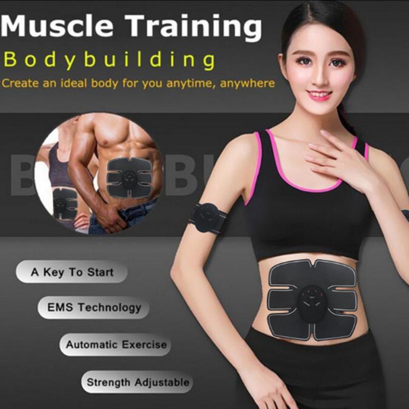 Training Equipment Electric ABS Wireless Muscle Simulators Smart Fitness Abdominal Device Body Exerciser Belly Leg Arm Workout8397