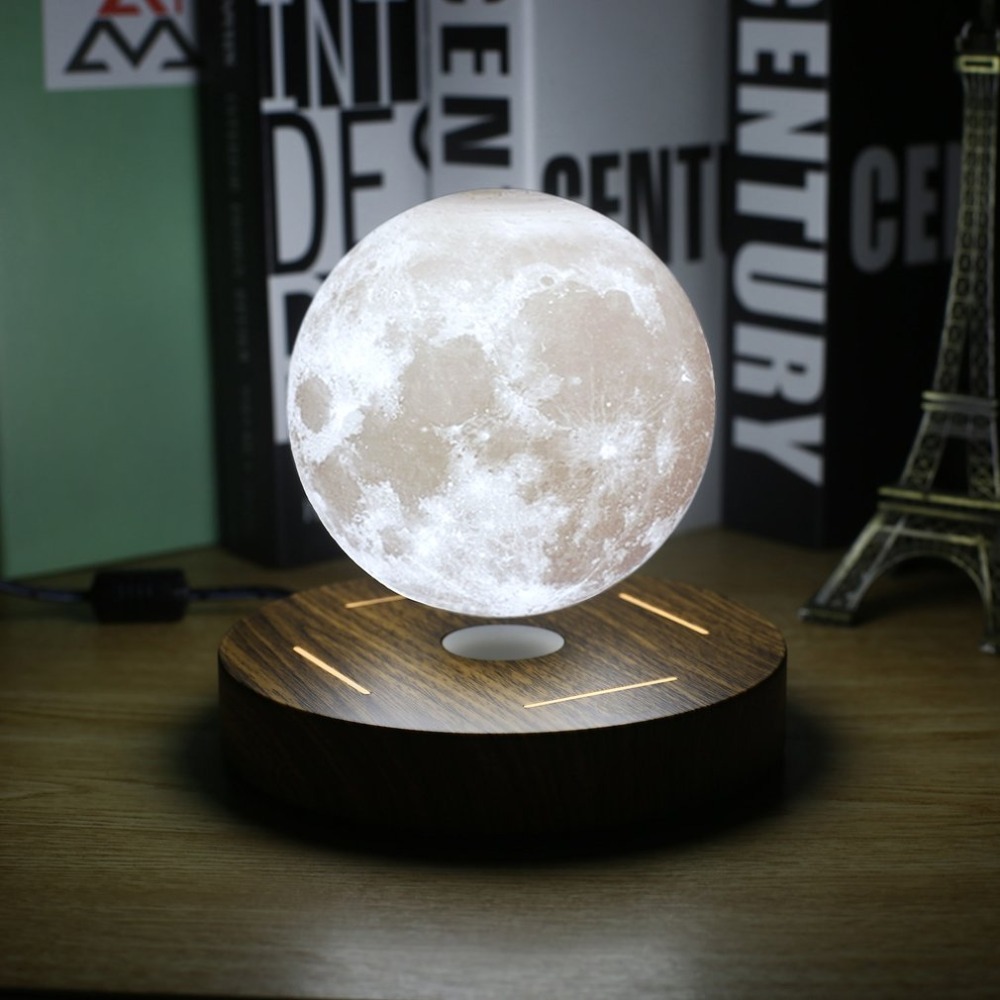 Magnetic Levitating 3D Moon Lamp Wooden Base 10cm Night Lamp Floating Romantic Light Home Decoration for Bedroom Y200104
Magnetic Levitating 3D Moon Lamp Wooden Base 10cm Night Lamp Floating Romantic Light Home Decoration for Bedroom Y200104