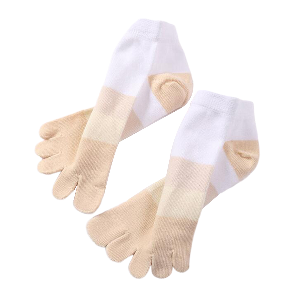 Ankle Striped Toe Socks Cotton Warm Ankle Socks For Men And Women