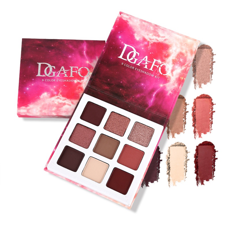 Long-Lasting Eye Shadow Matte Shimmer Eye Shadow Palette Brand Starry Sky Eyeshadow Palette Rich Color 9 Colors MKXJ, As shown
Long-Lasting Eye Shadow Matte Shimmer Eye Shadow Palette Brand Starry Sky Eyeshadow Palette Rich Color 9 Colors MKXJ, As shown