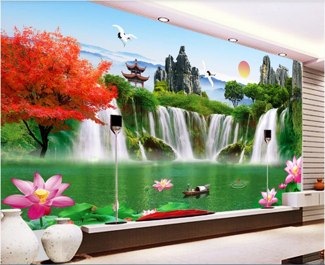 3d wallpaper custom photo mural Landscape painting picturesque landscape painting TV background wall wallpaper for walls 3 d, Non-woven fabric
3d wallpaper custom photo mural Landscape painting picturesque landscape painting TV background wall wallpaper for walls 3 d, Non-woven fabric
