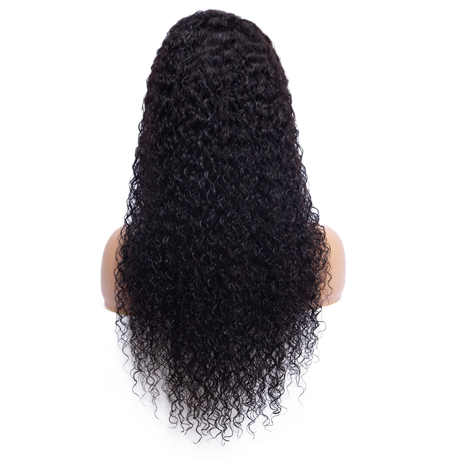 360 Lace Frontal Wig water wave Pre-Plucked With Baby Hairs 130% Density Glueless front Kinky Curly Human Bleached Knot diva1