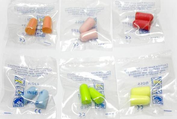 new foam sponge earplugs great for travelling sleeping reduce noise ear plug randomly color drop