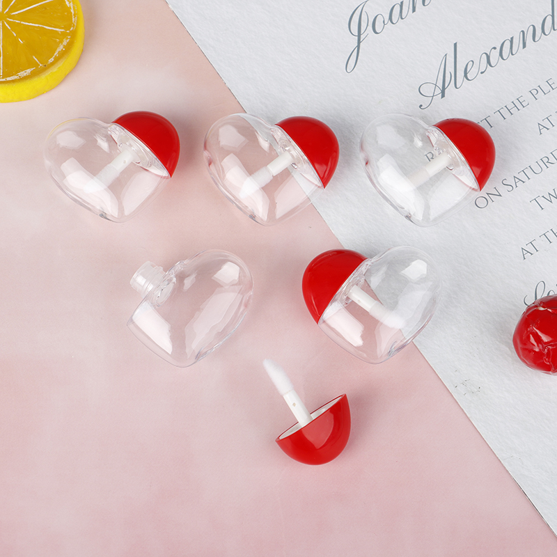 5/10Pcs 5ML Cute Love Heart Shaped Plastic DIY Lip Gloss Tube Bottle Empty Cosmetic Container Tool Makeup Organizer
5/10Pcs 5ML Cute Love Heart Shaped Plastic DIY Lip Gloss Tube Bottle Empty Cosmetic Container Tool Makeup Organizer