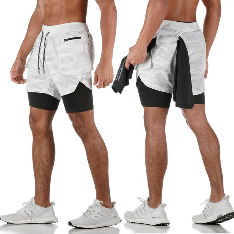 2020 Summer Men's Running Shorts Male double-deck Sports Quick Drying 2 in 1 Sports Shorts Jogging Gym Men Breathable, Black
2020 Summer Men's Running Shorts Male double-deck Sports Quick Drying 2 in 1 Sports Shorts Jogging Gym Men Breathable, Black