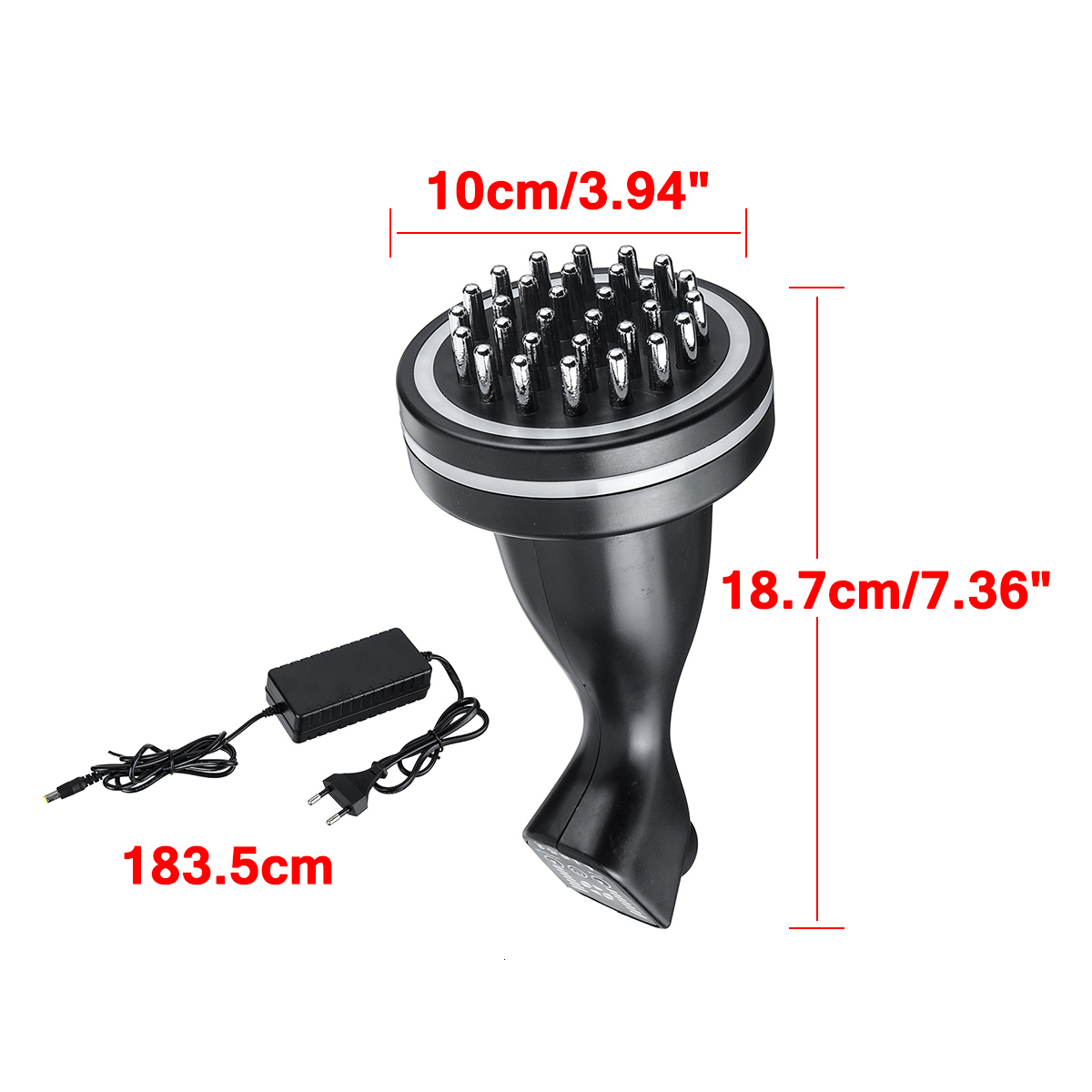 BIO microcurrent Infrared body Detoxification massage Meridian Electronic acupuncture Warm Brush slim Device Promote Blood Relax LY191203
