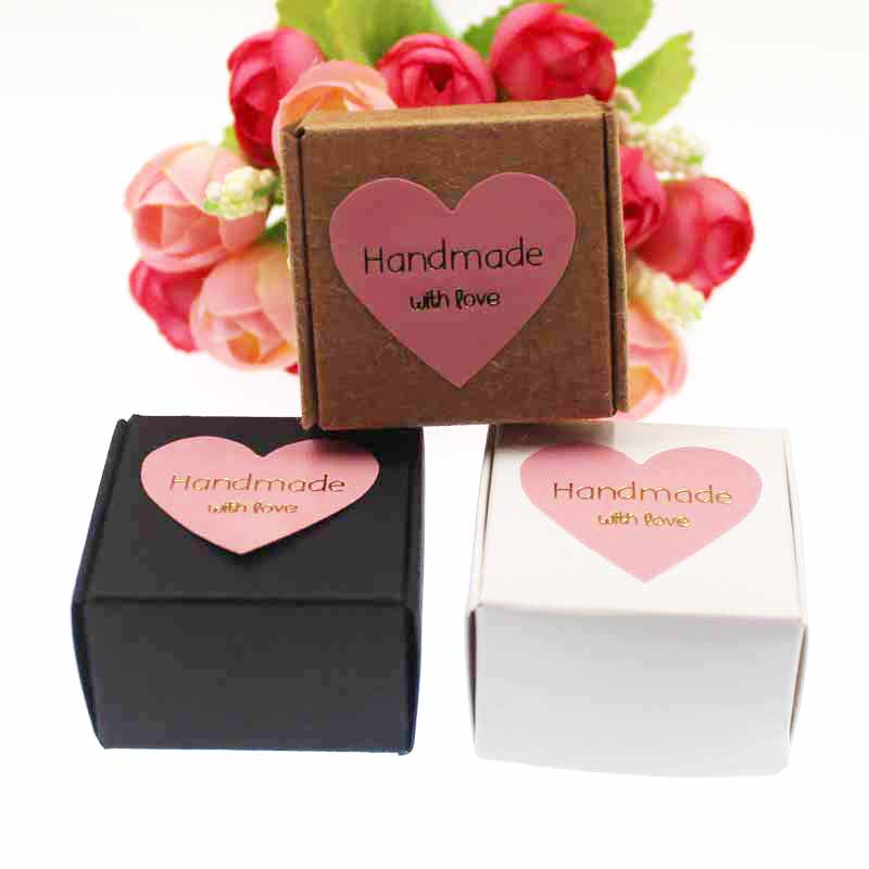50pcs kraft/white/black small cute soap gift box candy box gift with sticker label decoration for wedding faovrs/candy/toys
50pcs kraft/white/black small cute soap gift box candy box gift with sticker label decoration for wedding faovrs/candy/toys