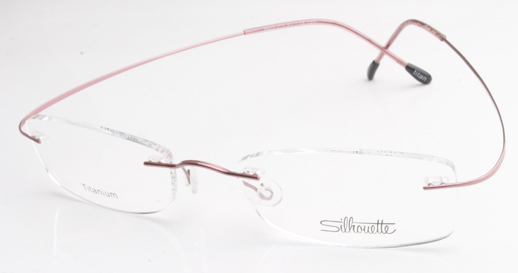 - Silhouette Titanium Rimless Optical Glasses Frame No Screw Prescription Eyeglasses With Bax Free Shipping Good quality