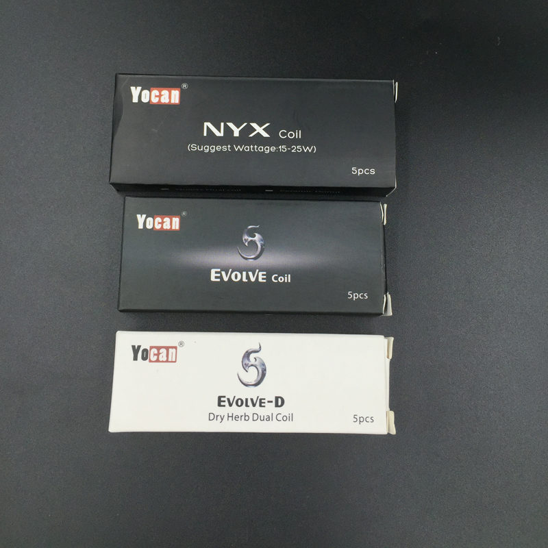 Authentic Yocan Evolve Plus Coil Replacement Coils QDC Quartz Dual Coils Wax Vape Pen E Cigarettes DHL Free
Authentic Yocan Evolve Plus Coil Replacement Coils QDC Quartz Dual Coils Wax Vape Pen E Cigarettes DHL Free