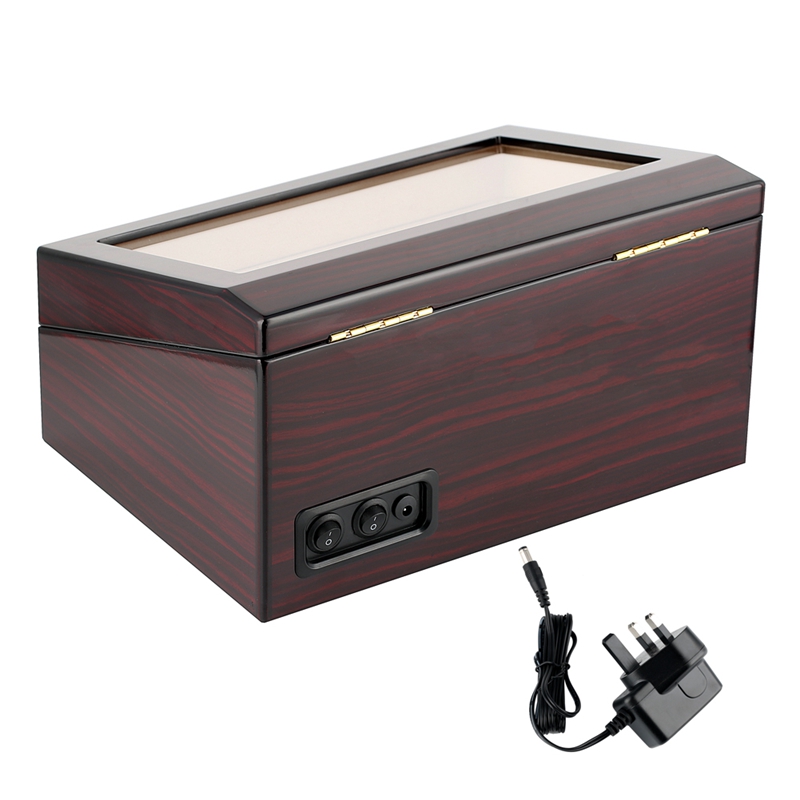 Automatic Watch Winders Open Motor Luxury Watch Winding Winder Storage Case Holder Collection Display Silent Motor Box