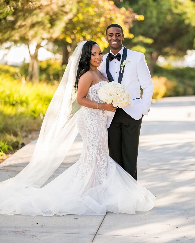 Plus Size Mermaid Dresses Sweetheart Trumpet Lace Applique Wedding Gowns vestido de novia Sweep Train Bridal Dress Custom Made