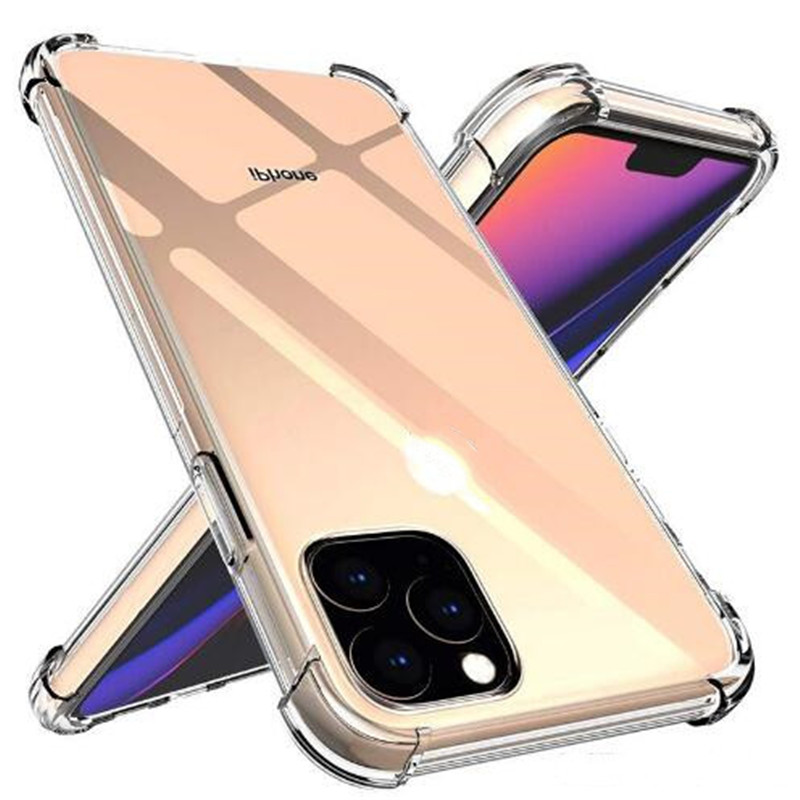 Air Cushion Anti-knock Soft TPU Transparent Clear Phone Case Protect Shockproof Cover For iPhone 12 mini 11 X XS XR pro max 7 8 Plus
Air Cushion Anti-knock Soft TPU Transparent Clear Phone Case Protect Shockproof Cover For iPhone 12 mini 11 X XS XR pro max 7 8 Plus