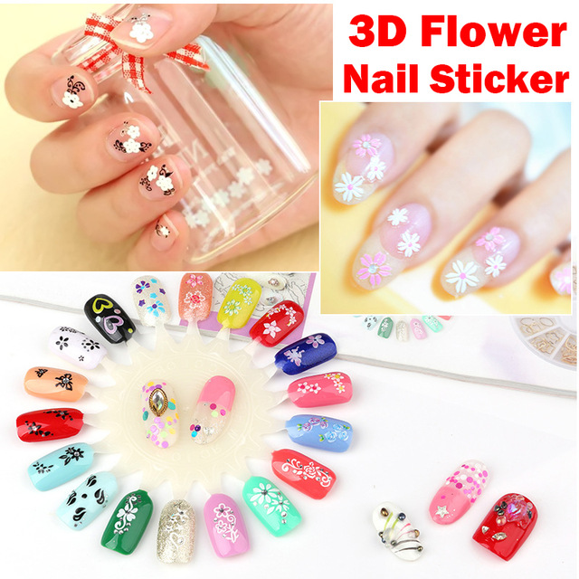 50 Sheets/bag 3D Flower Nail Art Sticker Colorful White Black Flowers Butterfly Manicure Nails Art Stickers Decoration Decals, 1set=50 sheets
50 Sheets/bag 3D Flower Nail Art Sticker Colorful White Black Flowers Butterfly Manicure Nails Art Stickers Decoration Decals, 1set=50 sheets
