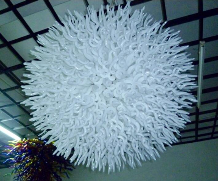 Luxury Large Round Lamps Chandeliers Lighting Hotel Home Decorative for Wedding White Lampshade Murano Glass Art Chandelier
Luxury Large Round Lamps Chandeliers Lighting Hotel Home Decorative for Wedding White Lampshade Murano Glass Art Chandelier