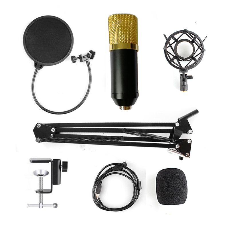 BM700 USB Microphone Kit 192KHZ24BIT Professional Podcast Condenser Microphone for PC Karaoke Youtube Studio Recording Mikrofo