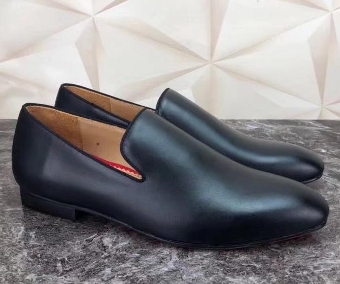 Marque Rouge Bas Nouveau Parti Robe Slip mariage sur Mocassins Chaussures Homme Pissenlit Tassel espadrille cuir verni noir Chaussures Robe Suede